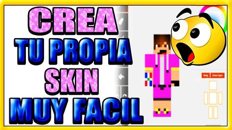 Como Crear Tu Propia Skin De Minecraft Gratis 😱 2020 Entra Ya Youtube