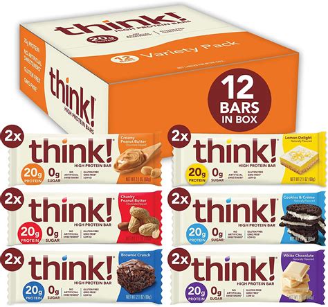 Protein Bars, High Protein Snacks, Gluten Free, Low Sugar Energy Bar ...