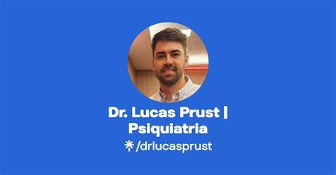 Dr Lucas Prust Psiquiatria Instagram Linktree