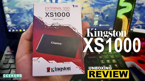 Kingston XS1000 El SSD Externo Realmente Portable Unboxing Review