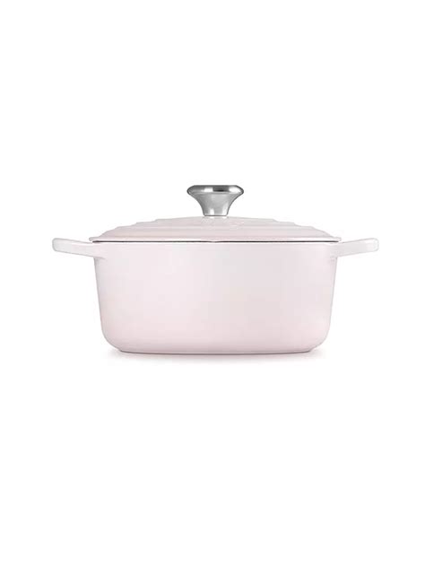 Le Creuset Br Ter Rund Hoch Signature Cm Shell Pink Rosa