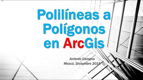 Convierte polilíneas a polígonos en ArcGIS Crea curvas de nivel