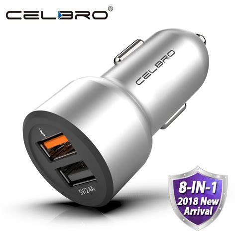 Car Charger Quick Charge 3 0 Dual USB Car Charger For Mobile Phone QC3