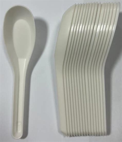 Heavy Duty Compostable PLA Chinese Soup Spoons China PLA Forks And