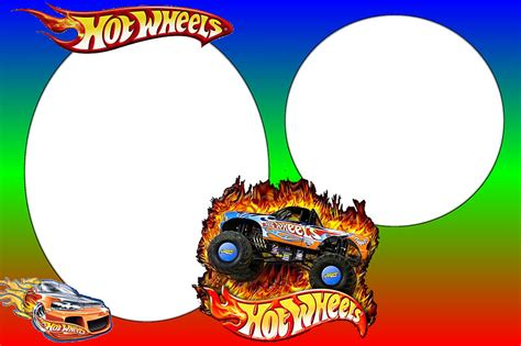 Imprimibles De Hot Wheels Ideas Y Material Gratis Para Fiestas Y