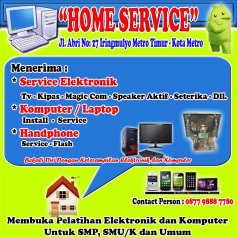 Contoh Banner Service Komputer Ruang Ilmu