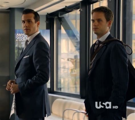 Harvey Specter Mike Ross Gabriel Macht Patrick J Adams Suits Season 1