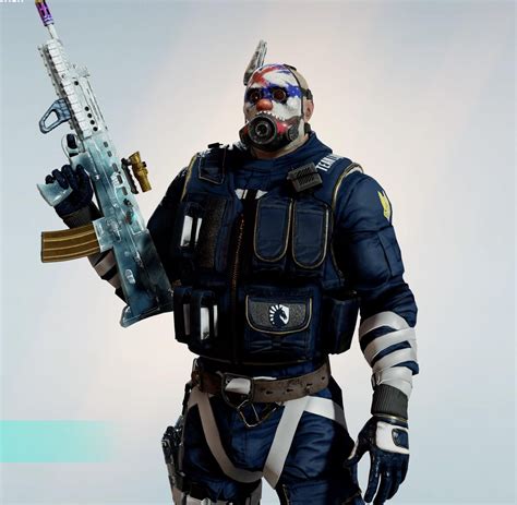 Clown Sledge Headgear Evil Jack Uniform Team Liquid 2020 Rr6siegefashionadvice