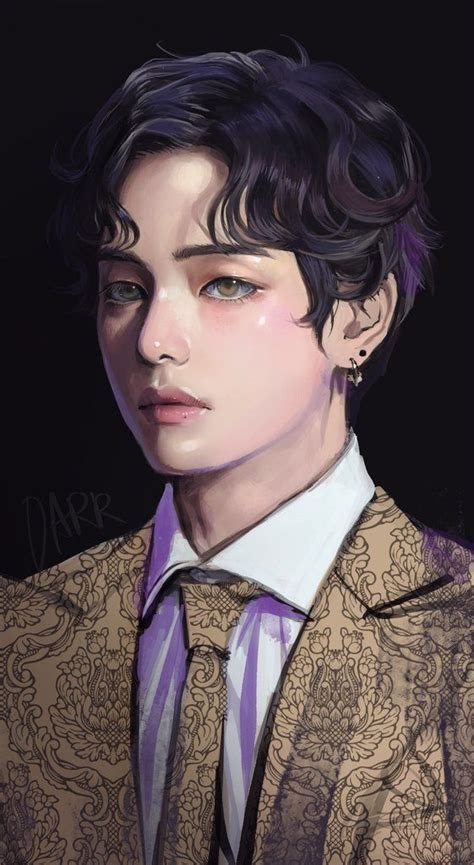 최다르darr On Twitter Bts Fanart Taehyung Fanart Fan Art