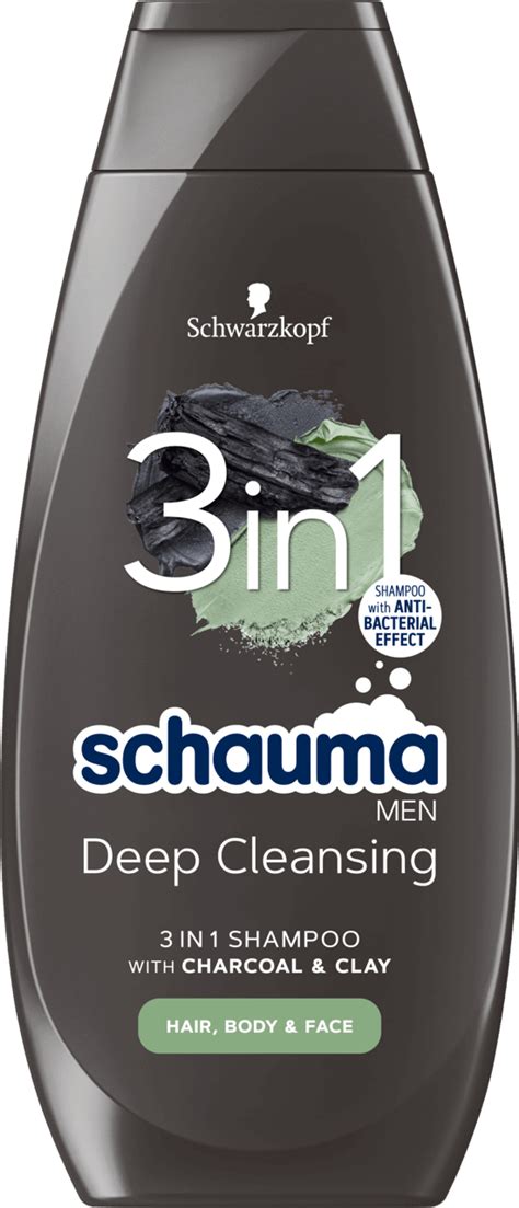 Schwarzkopf Schauma Men Deep Cleansing Szampon Do Włosów Ciała I