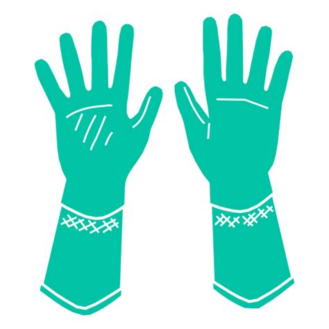 Diseño PNG Y SVG De Guantes De Limpieza Del Hogar Para Camisetas