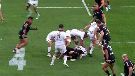 TOP 14 Essai De Blair KINGHORN ST Stade Toulousain Union