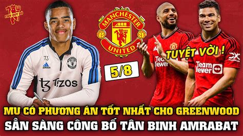 Tin Bóng Đá MU 5 8 TEN HAG CÓ PHƯƠNG ÁN TỐT NHẤT CHO GREENWOOD CÔNG