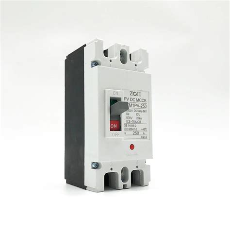 PV Moulded Case Circuit Breaker 125A 250A 630A Breaker MCCB 1000V