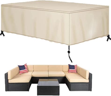 Amazon Oslimea Patio Furniture Cover Waterproof Outdoor Sectional