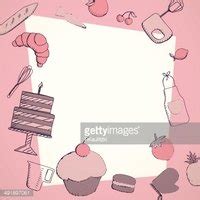 Vector Bakery Background Stock Clipart | Royalty-Free | FreeImages