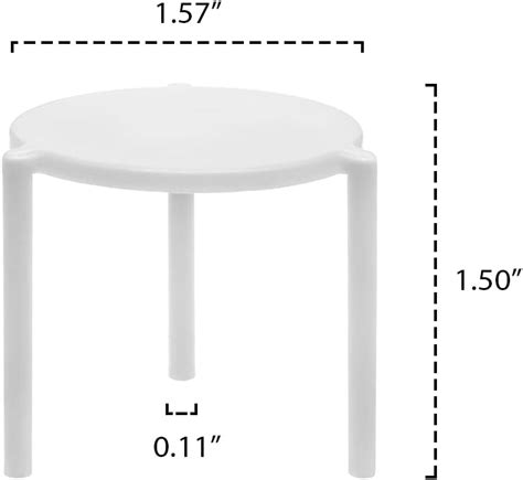 Party Essentials Soporte De Pl Stico Desechable Para Pizza Apilador