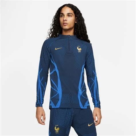 Frankreich Trainingsshirt Dri Fit Adv Strike Elite Navy Blau