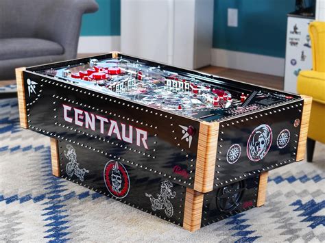 Custom Centaur Pinball Coffee Table (PinTable) Project Complete! : r ...