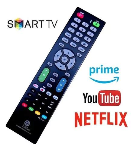 Control Universal Tv Lcd Led Smartv Netflix Youtube Prime Mercadolibre