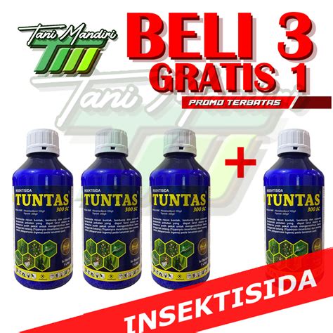 Jual INSEKTISIDA TUNTAS 300SC 1000 Ml Insektisida Obat Pembasmi Hama