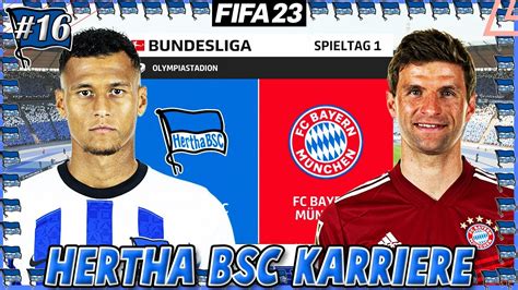 Fifa Karriere Hertha Bsc Ausverkaufte H Tte Youtube