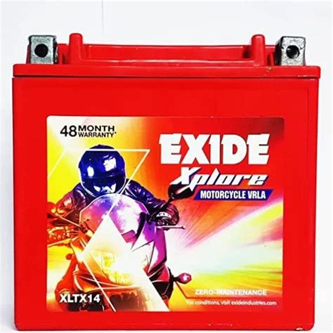 Exide XLTX14 Xplore Motorcycle Vrla Battery At Rs 1350 Exide Bike