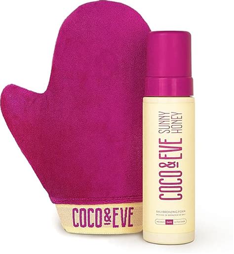 Coco Eve Sunny Honey Bali Bronzing Self Tanner Mousse Set Dark