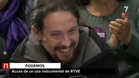 Iglesias Acusa Al Gobierno De Haber Hecho Un Uso Instrumental De Rtve