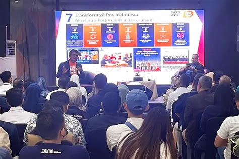 Hadir Di Palembang Pos Indonesia Perkenalkan Transformasi Melalui