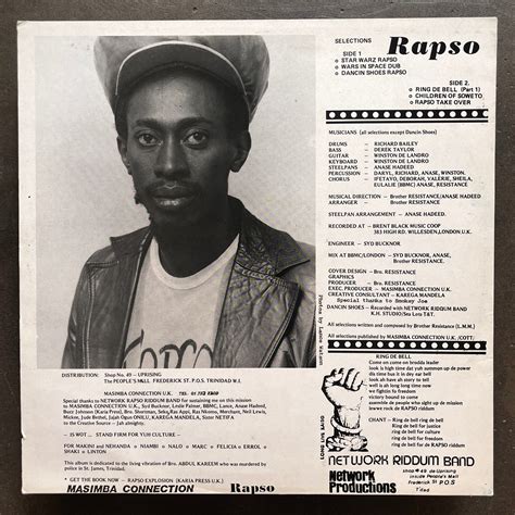 Brother Resistance – Rapso Take Over – All Night Flight Records