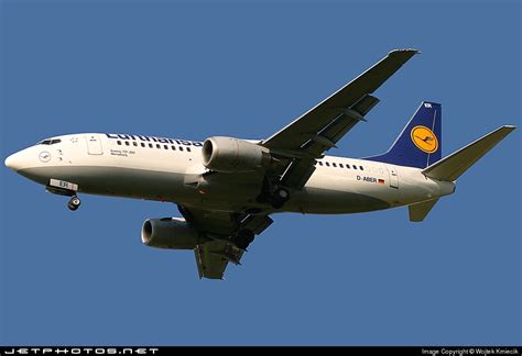 D ABER Boeing 737 330 Lufthansa Wojtek Kmiecik JetPhotos