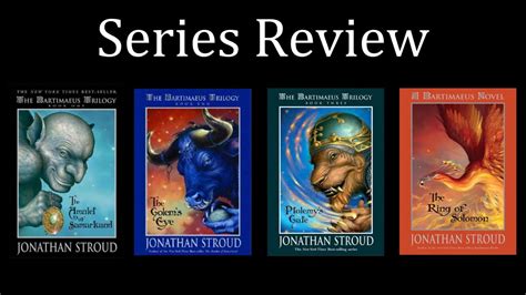 The Bartimaeus Series No Spoilers Trilogy Review Recommendations