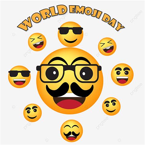 Diseño De Vector De Día Emoji Mundo PNG Mundo Emoji Felicidad Emoji