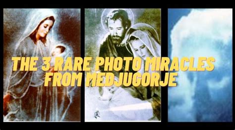 THE 3 RARE PHOTO MIRACLES FROM MEDJUGORJE WHY THIS HAPPENED