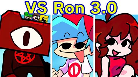 Friday Night Funkin Vs Ron Resurrection 30 Full Week Cutscenes