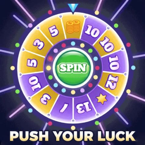 Push Your Luck Wheel Game