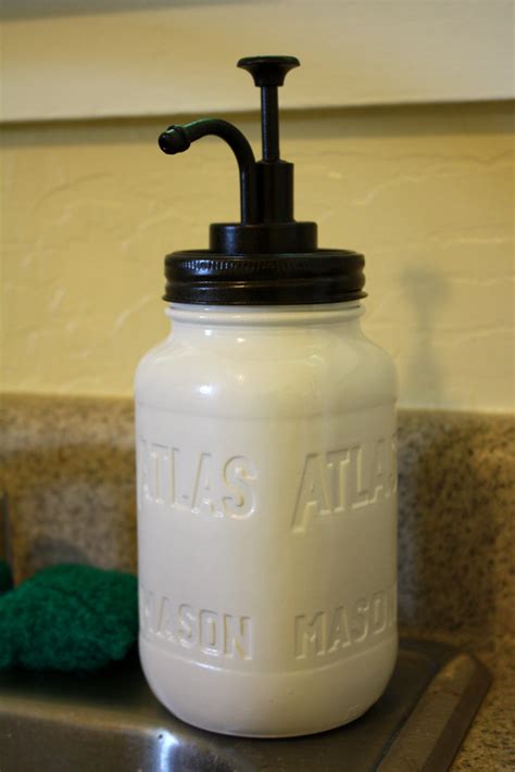 40 Mason Jar Dish Soap Dispenser