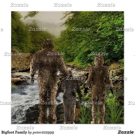 Bigfoot Family Poster | Zazzle | Family poster, Poster, Poster prints