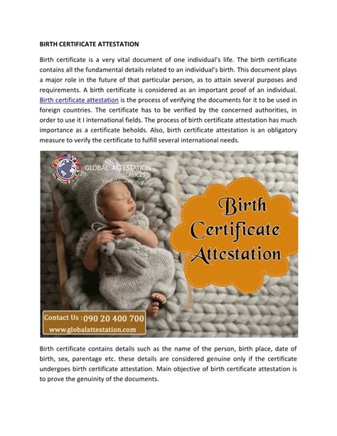 Ppt Best Birth Certificate Attestation Powerpoint Presentation Free