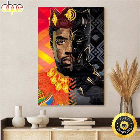 Black Panther Marvel Movie Poster Canvas Musicdope S