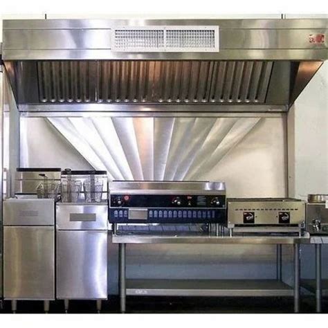 Rectangular Commercial Kitchen Chimney For Hotel At Rs 3500 Per Feet