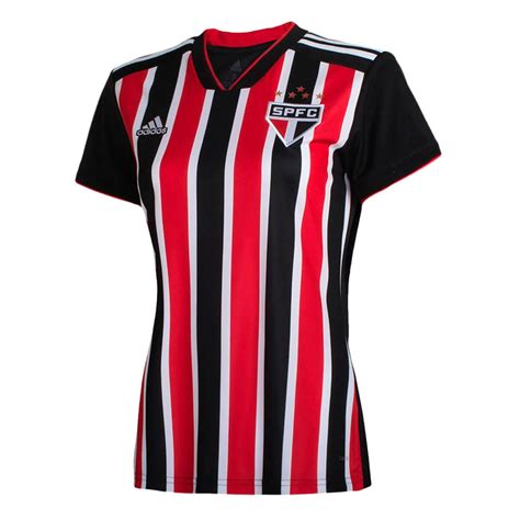 Camisa Adidas São Paulo II 2018 Feminina Camisa Adidas São Paulo II