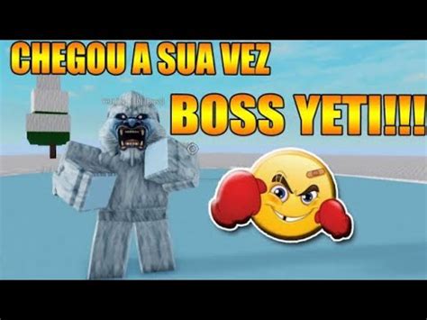 Lutei Contra O Yeti Homem Das Neves No Blox Fruit Do Roblox YouTube