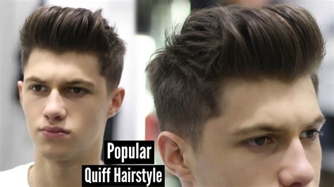 31 Men S Quiff Hairstyle Tutorial