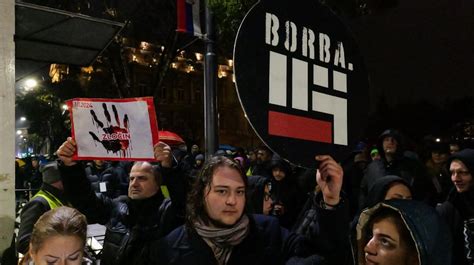 Kako Je Izgledao Protest Opozicije U Beogradu Zbog Tragedije U Novom