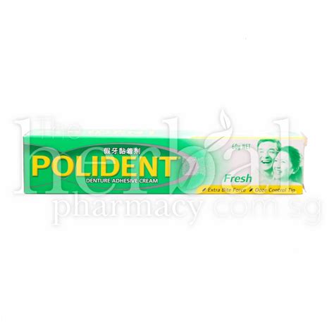 POLIDENT DENTURE ADHESIVE CREAM 60g - Theherbalpharmacy