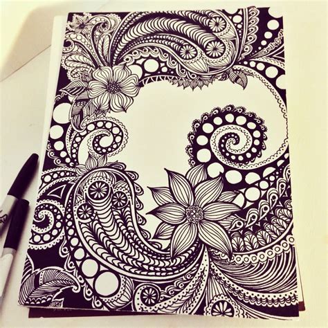 Zen Tangle Art Tumblr Tangle Art Zentangle Art Zentangle Patterns