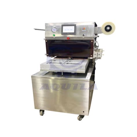 Map Vacuum Food Tray Sealing Machine Aquila Industry