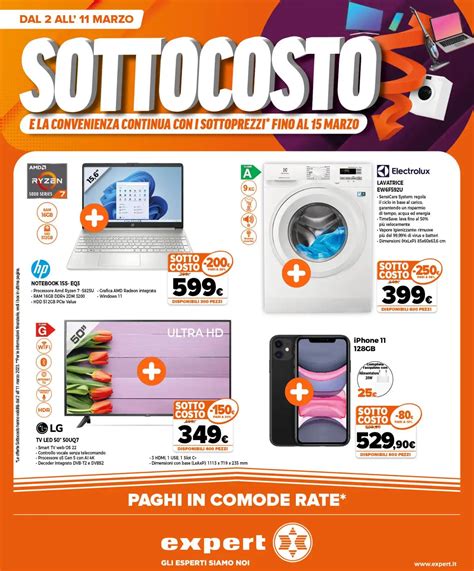 Volantino Expert Sottocosto Fino All1103 Dal 2032023